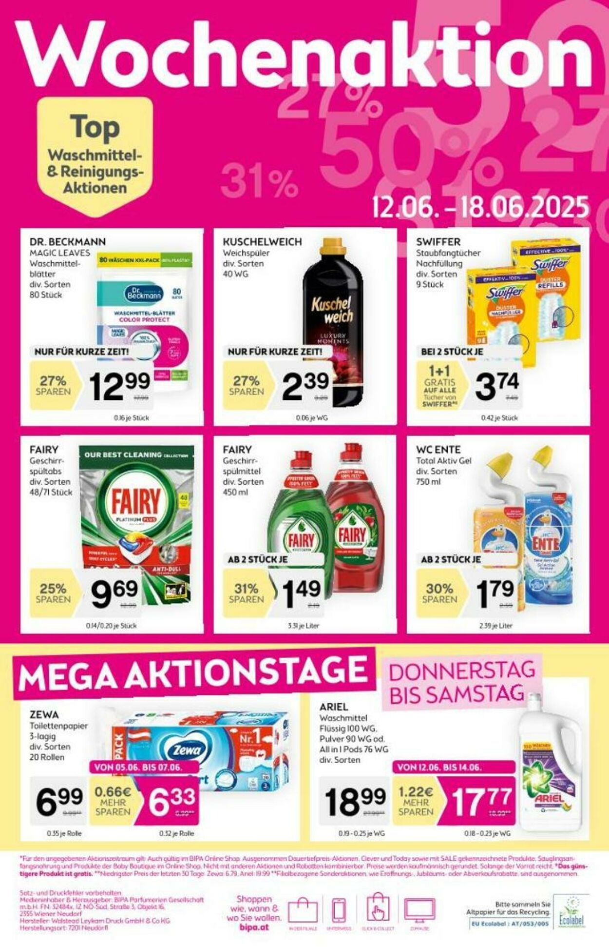 Prospekt BIPA 05.06.2025 - 18.06.2025