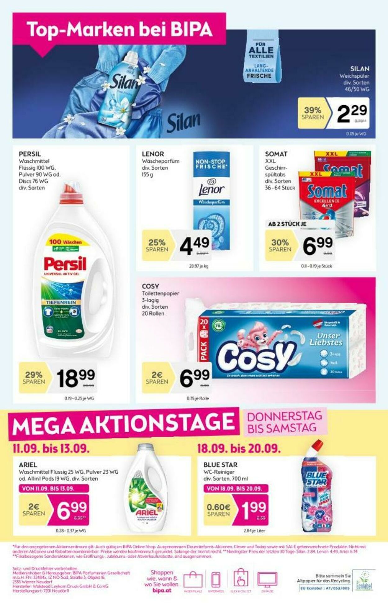 Prospekt BIPA 11.09.2025 - 24.09.2025