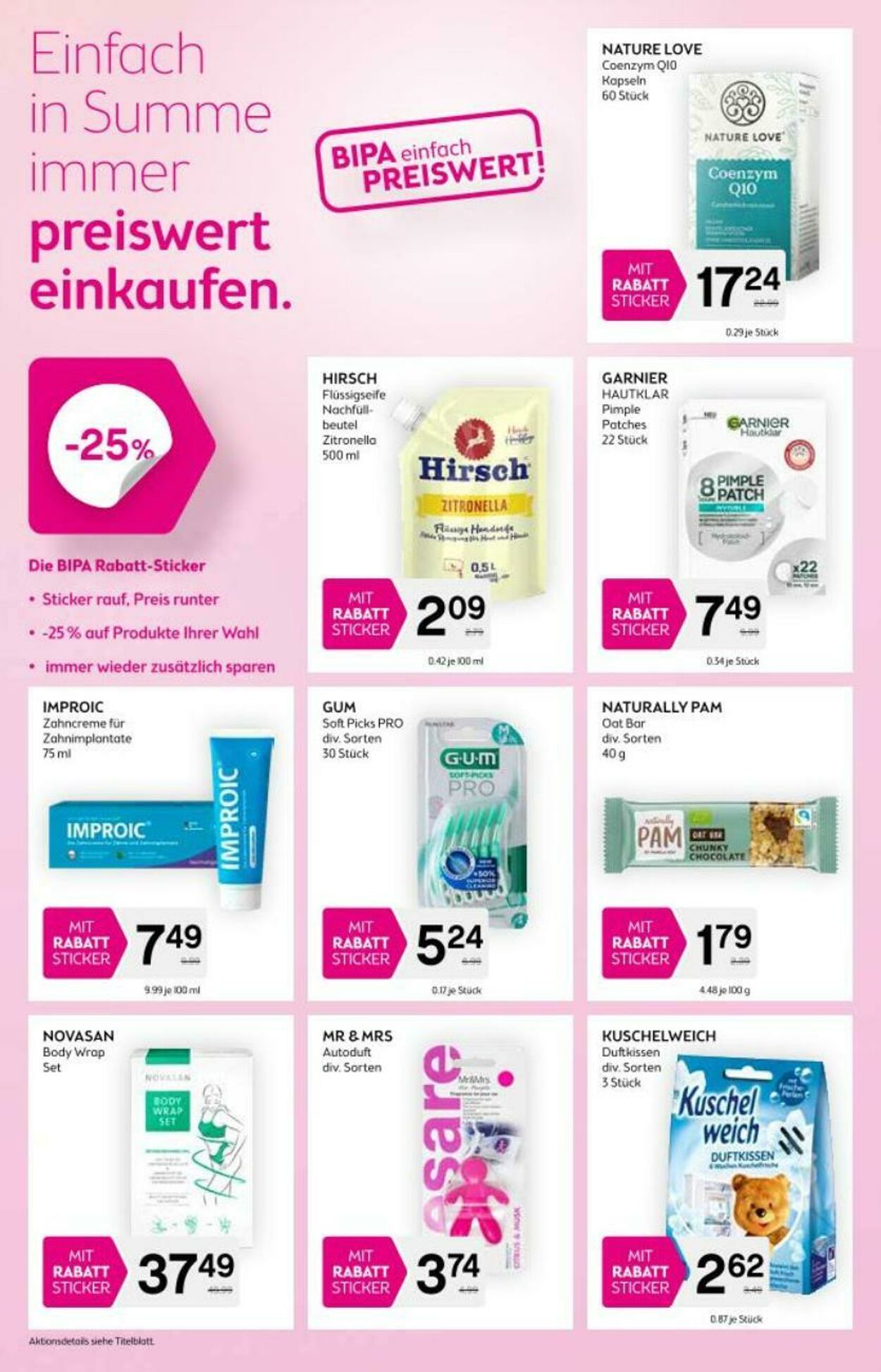Prospekt BIPA 08.05.2025 - 21.05.2025