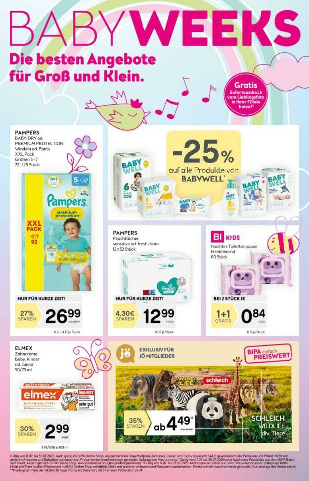 Prospekt BIPA 17.07.2025 - 30.07.2025