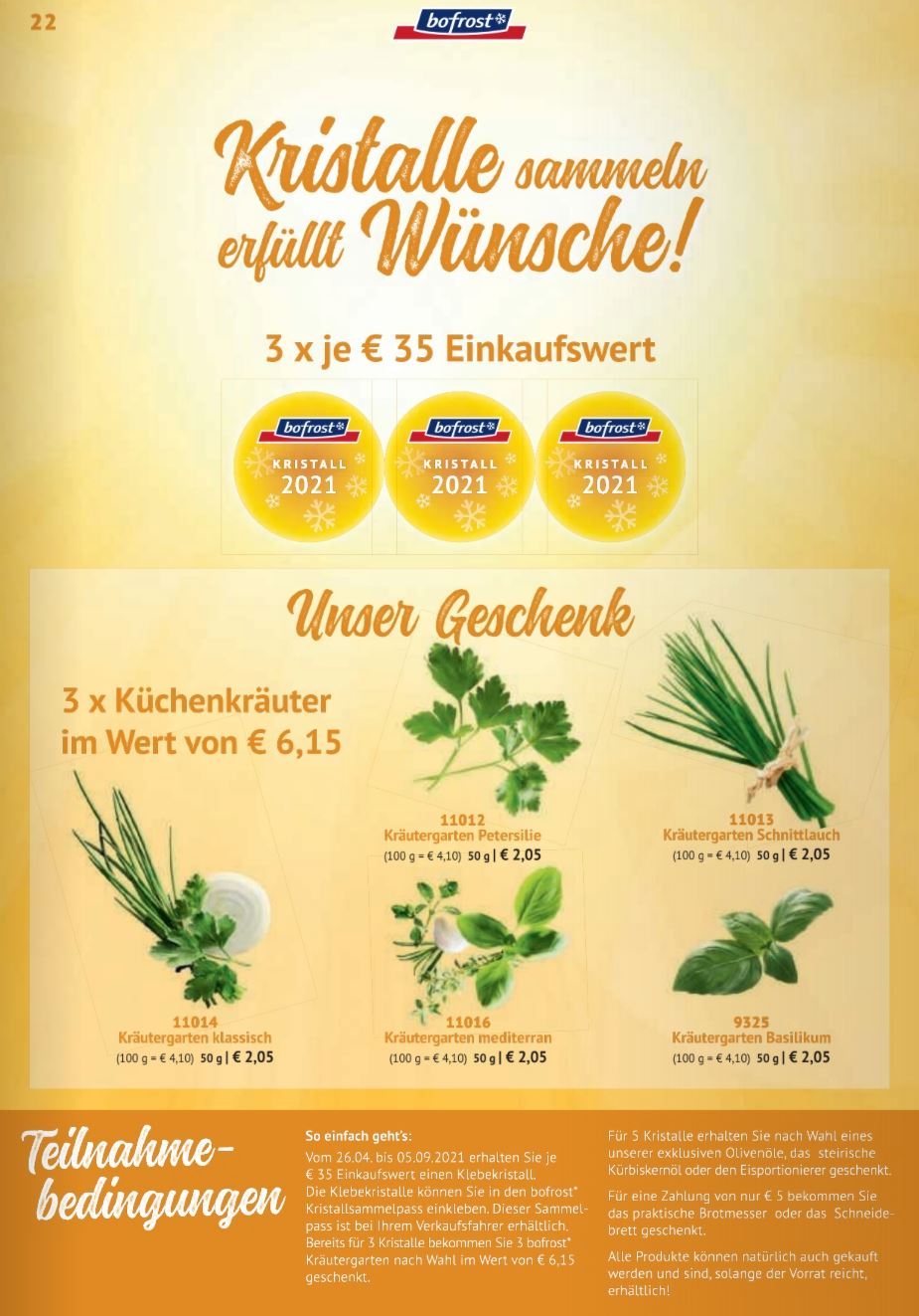 Prospekt Bofrost 26.04.2021 - 05.09.2021
