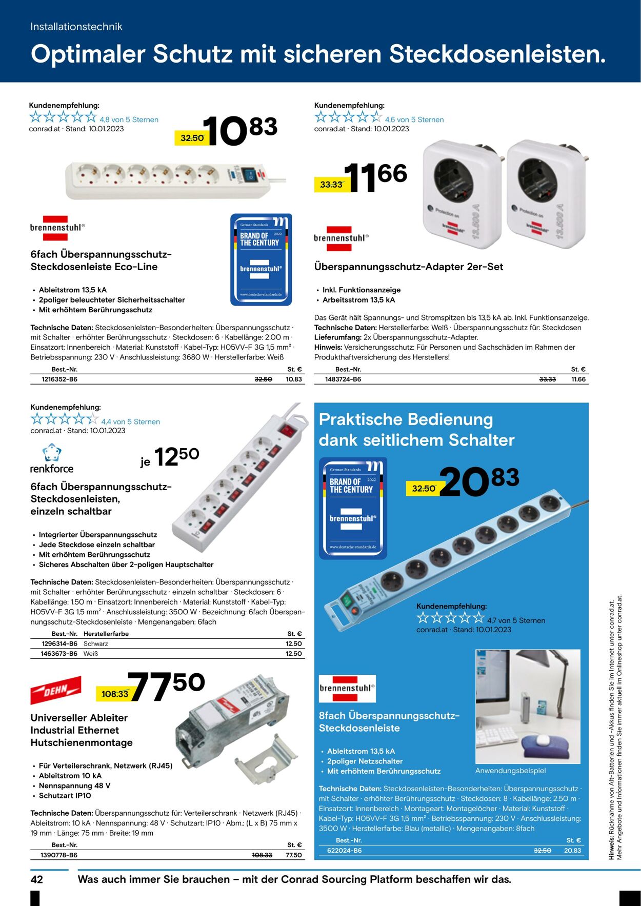 Prospekt Conrad 24.01.2023 - 19.03.2023