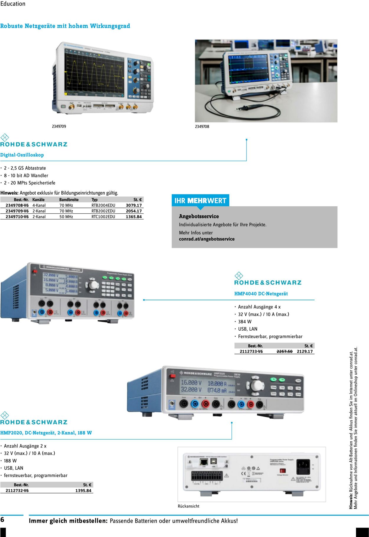 Prospekt Conrad 01.10.2022 - 31.12.2022