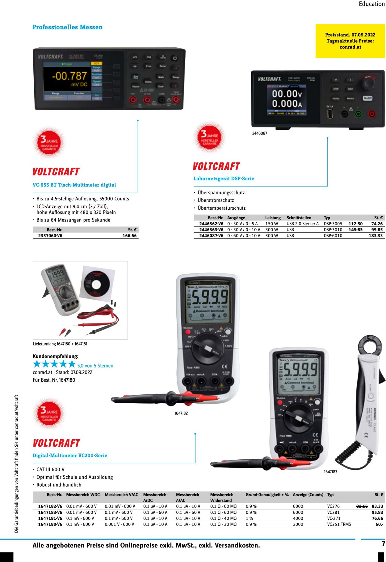 Prospekt Conrad 01.10.2022 - 31.12.2022