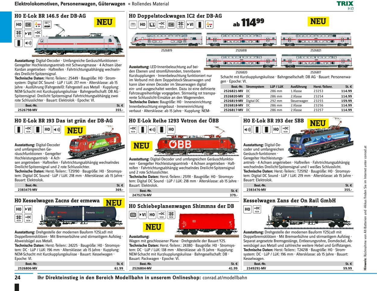 Prospekt Conrad 01.09.2022 - 28.02.2023