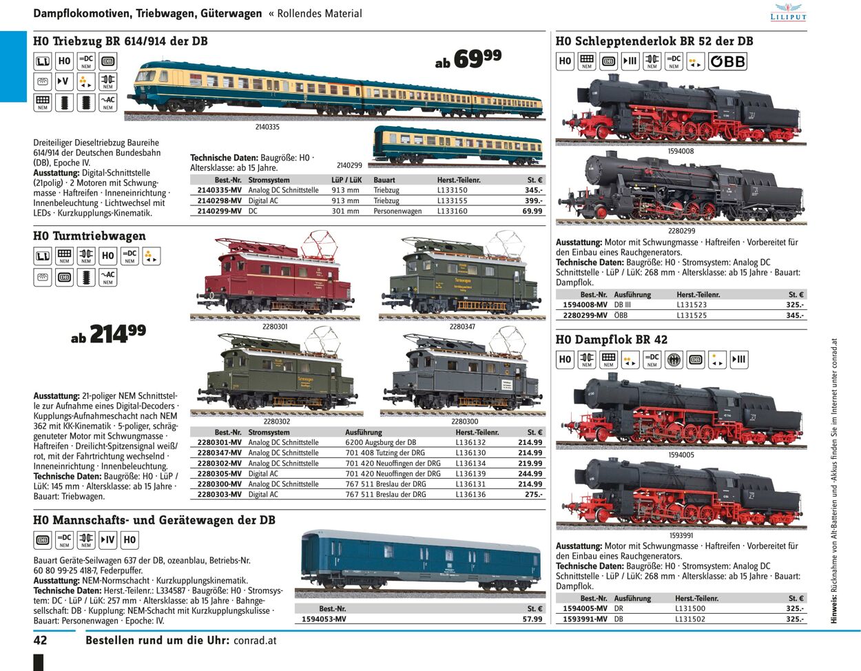 Prospekt Conrad 01.09.2022 - 28.02.2023