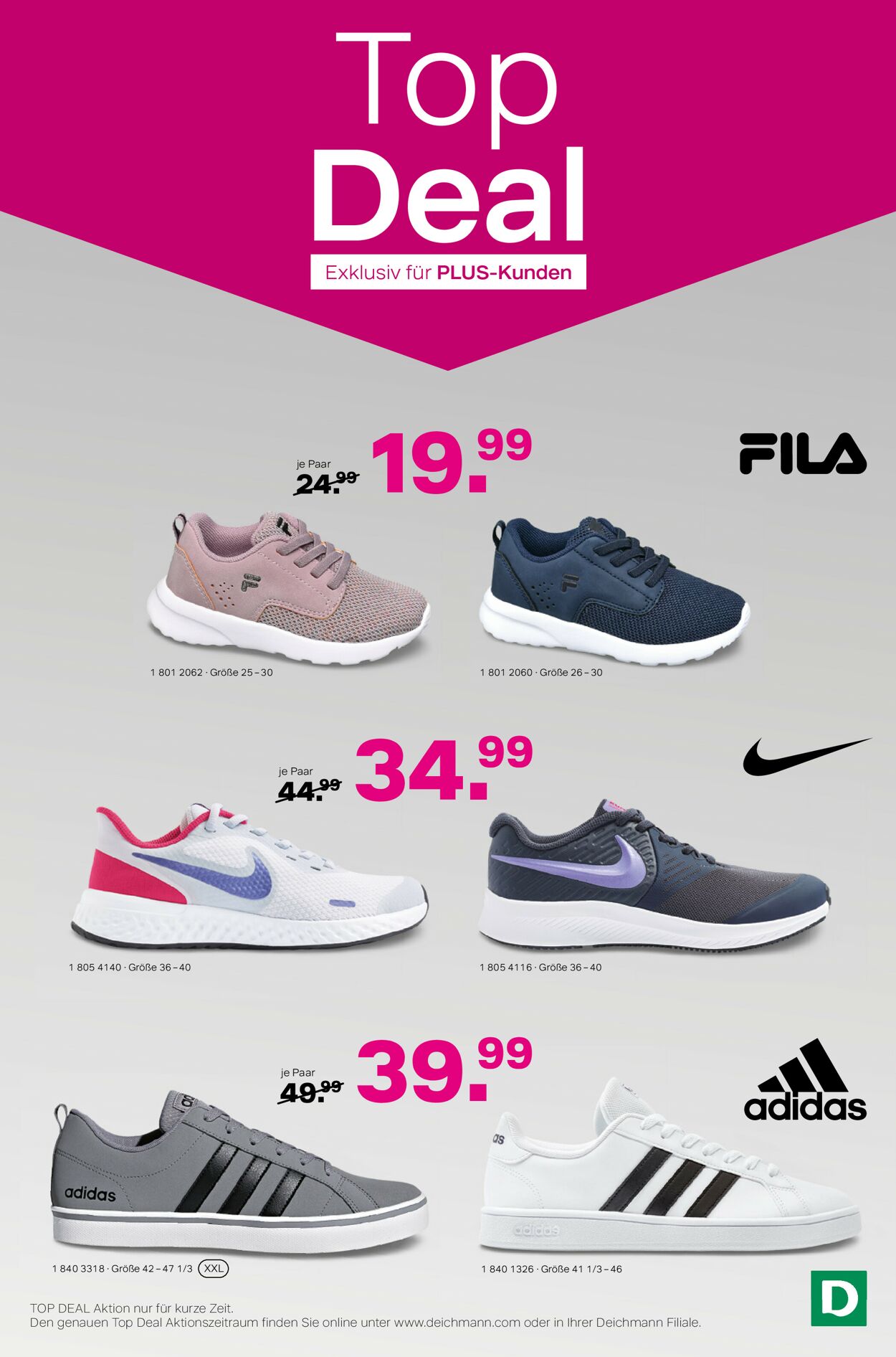 Prospekt Deichmann 01.06.2021 - 03.08.2021