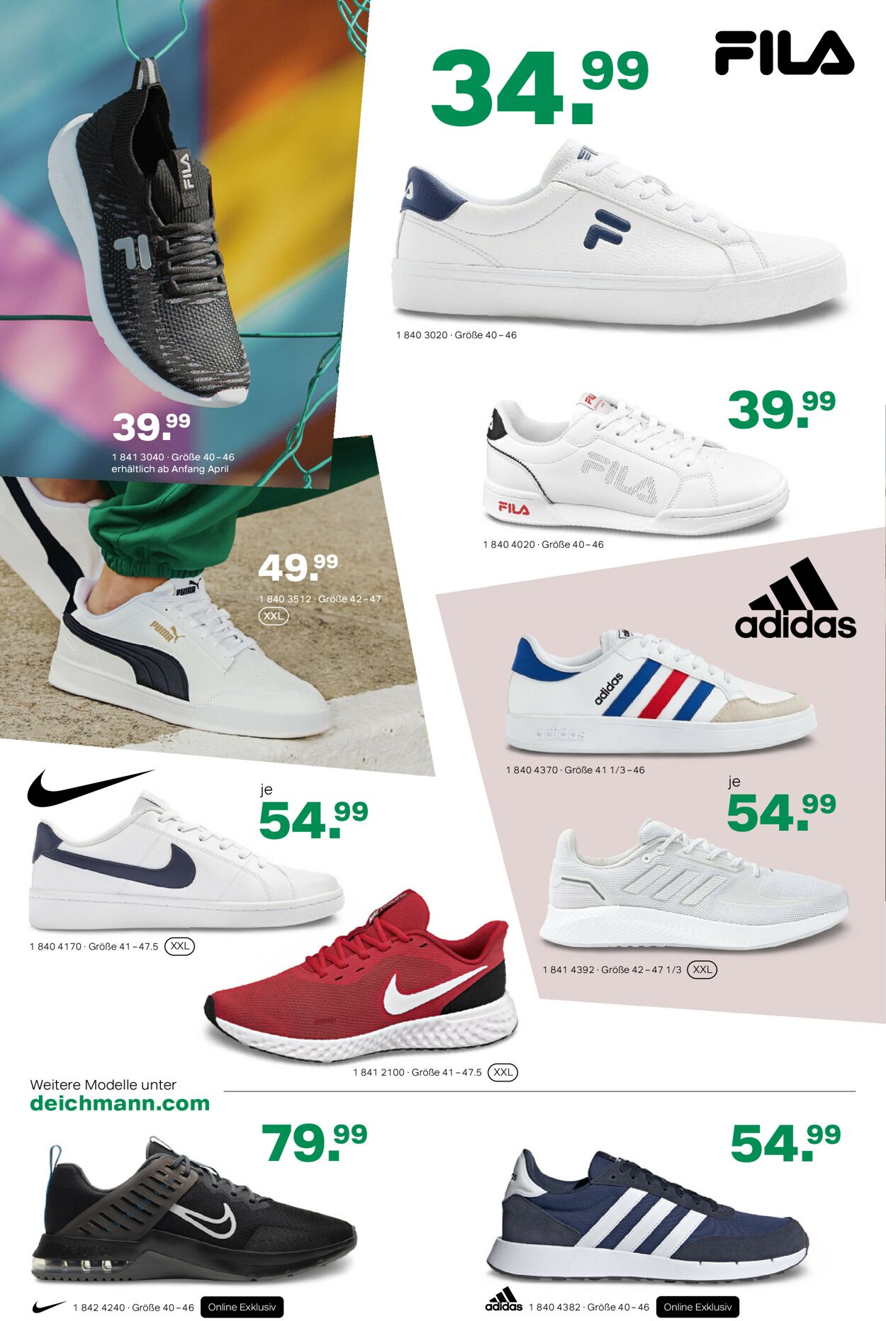 Prospekt Deichmann 01.06.2021 - 03.08.2021