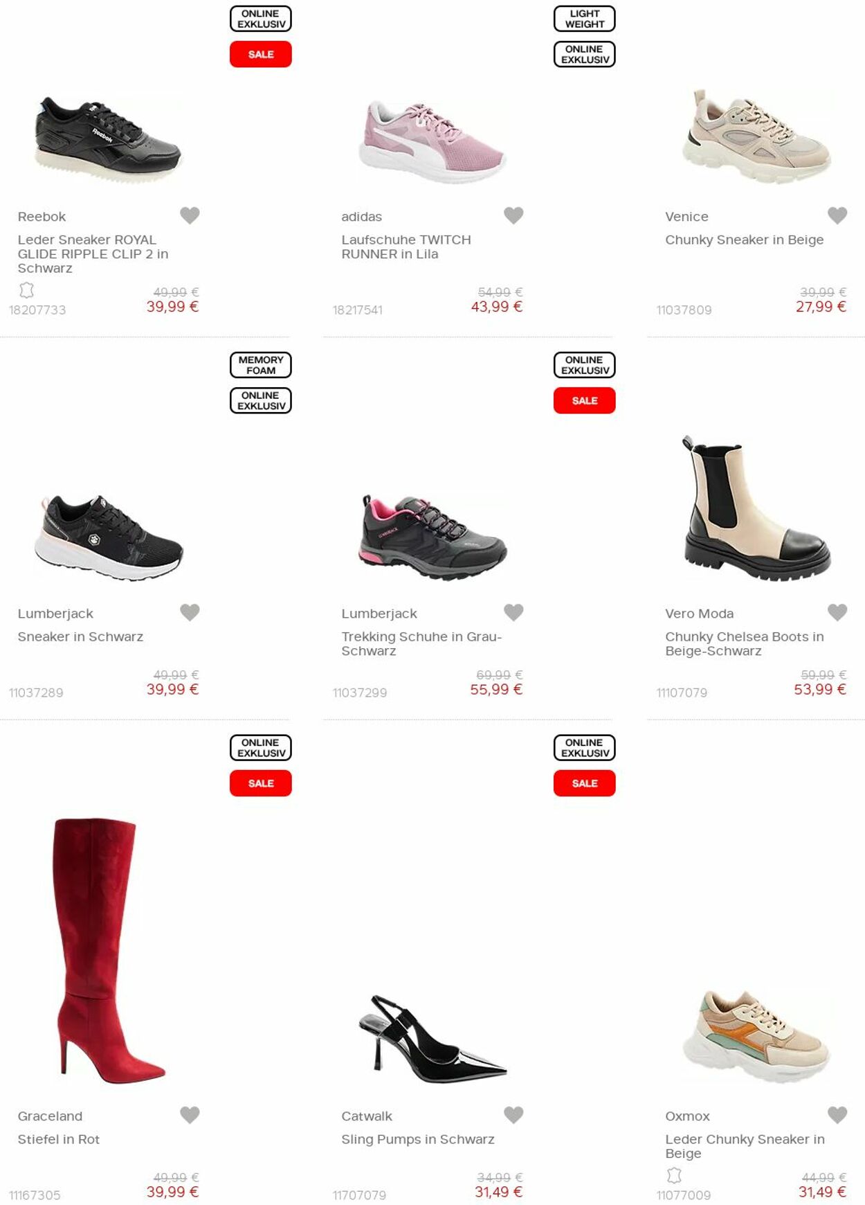 Prospekt Deichmann 01.01.2023 - 16.01.2023