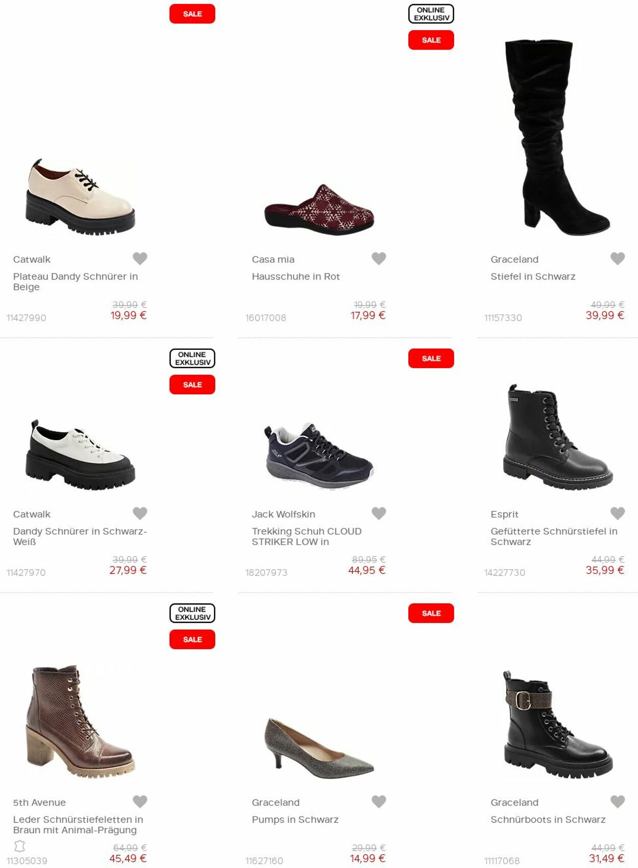 Prospekt Deichmann 01.01.2023 - 16.01.2023