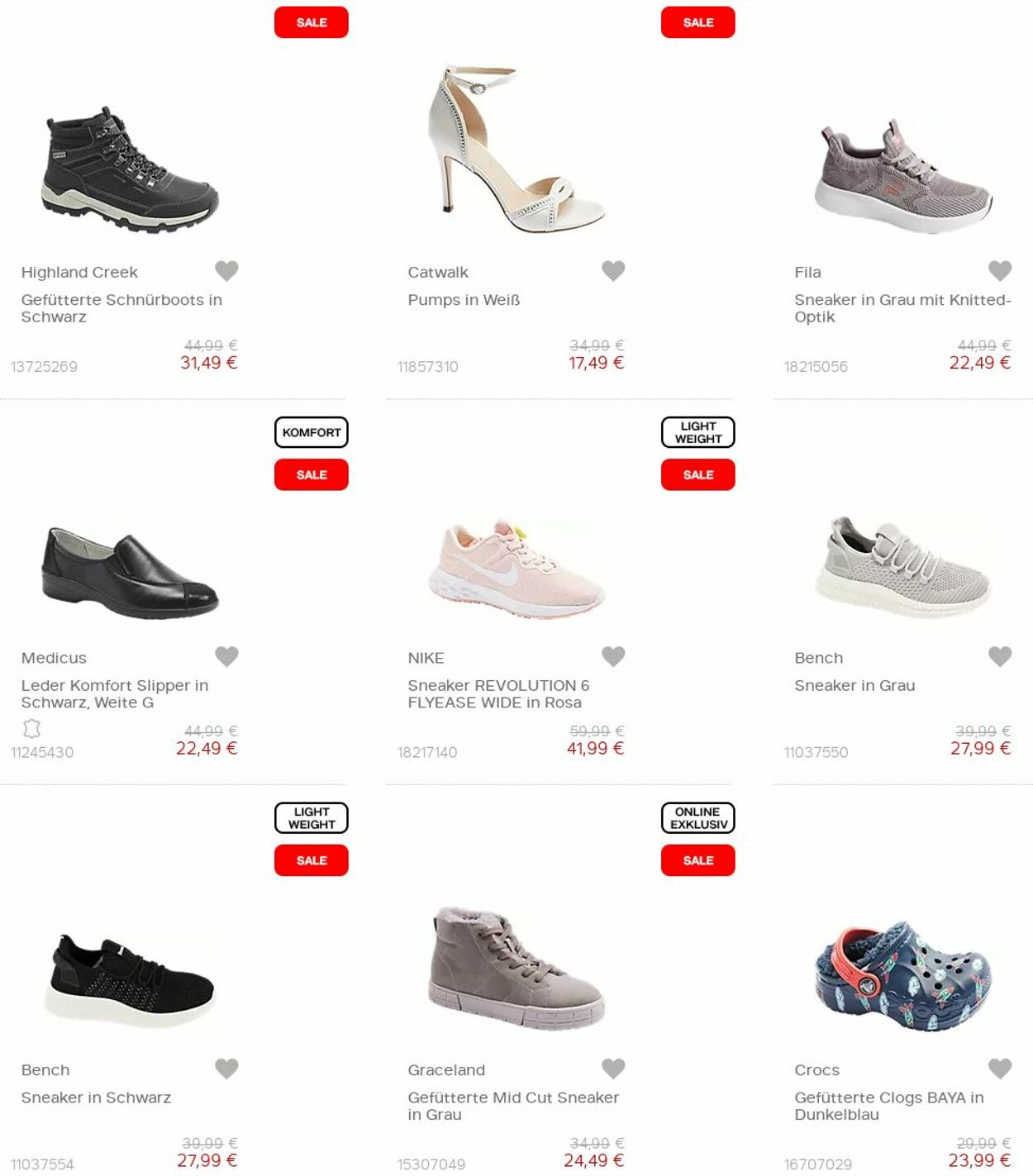 Prospekt Deichmann 01.01.2023 - 16.01.2023