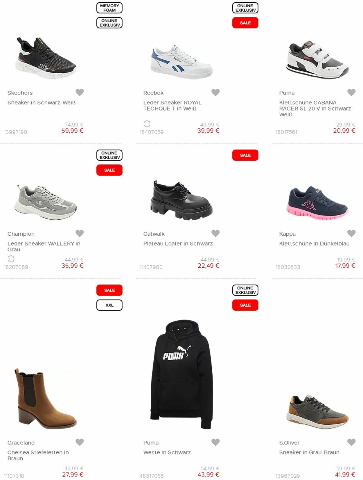 Prospekt Deichmann 01.01.2023 - 16.01.2023