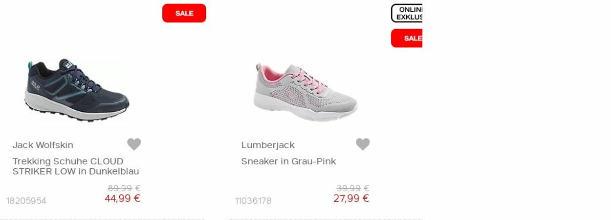 Prospekt Deichmann 16.03.2023 - 31.03.2023