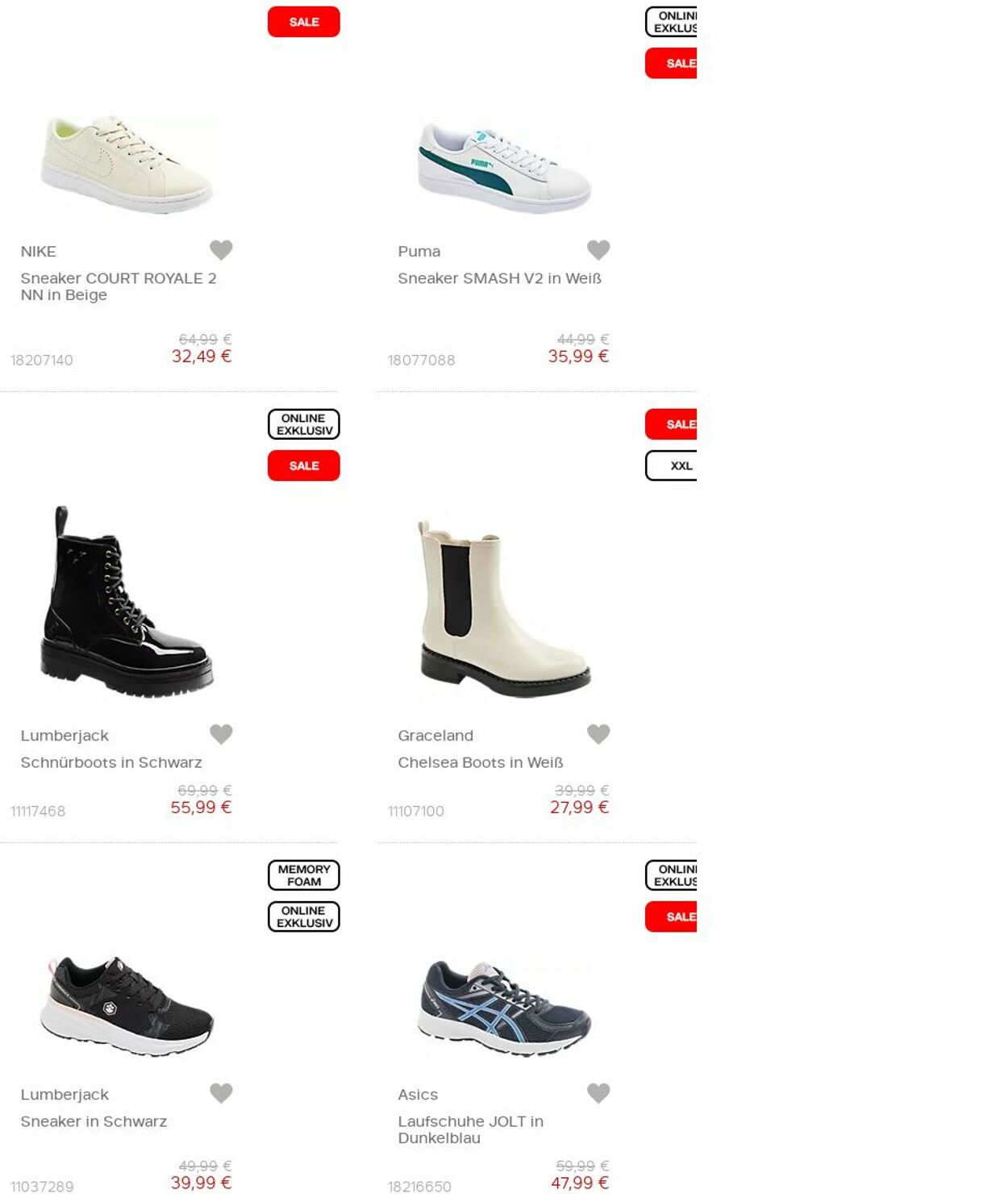 Prospekt Deichmann 16.03.2023 - 31.03.2023