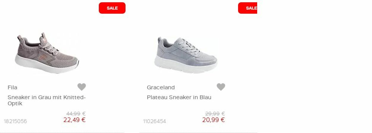 Prospekt Deichmann 16.03.2023 - 31.03.2023