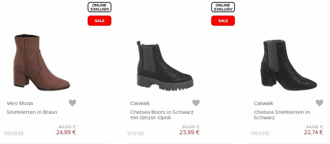 Prospekt Deichmann 16.09.2022 - 03.10.2022