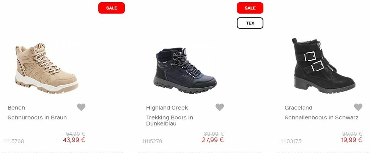 Prospekt Deichmann 16.11.2022 - 30.11.2022