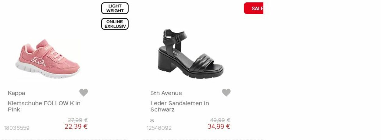 Prospekt Deichmann 01.04.2024 - 16.04.2024