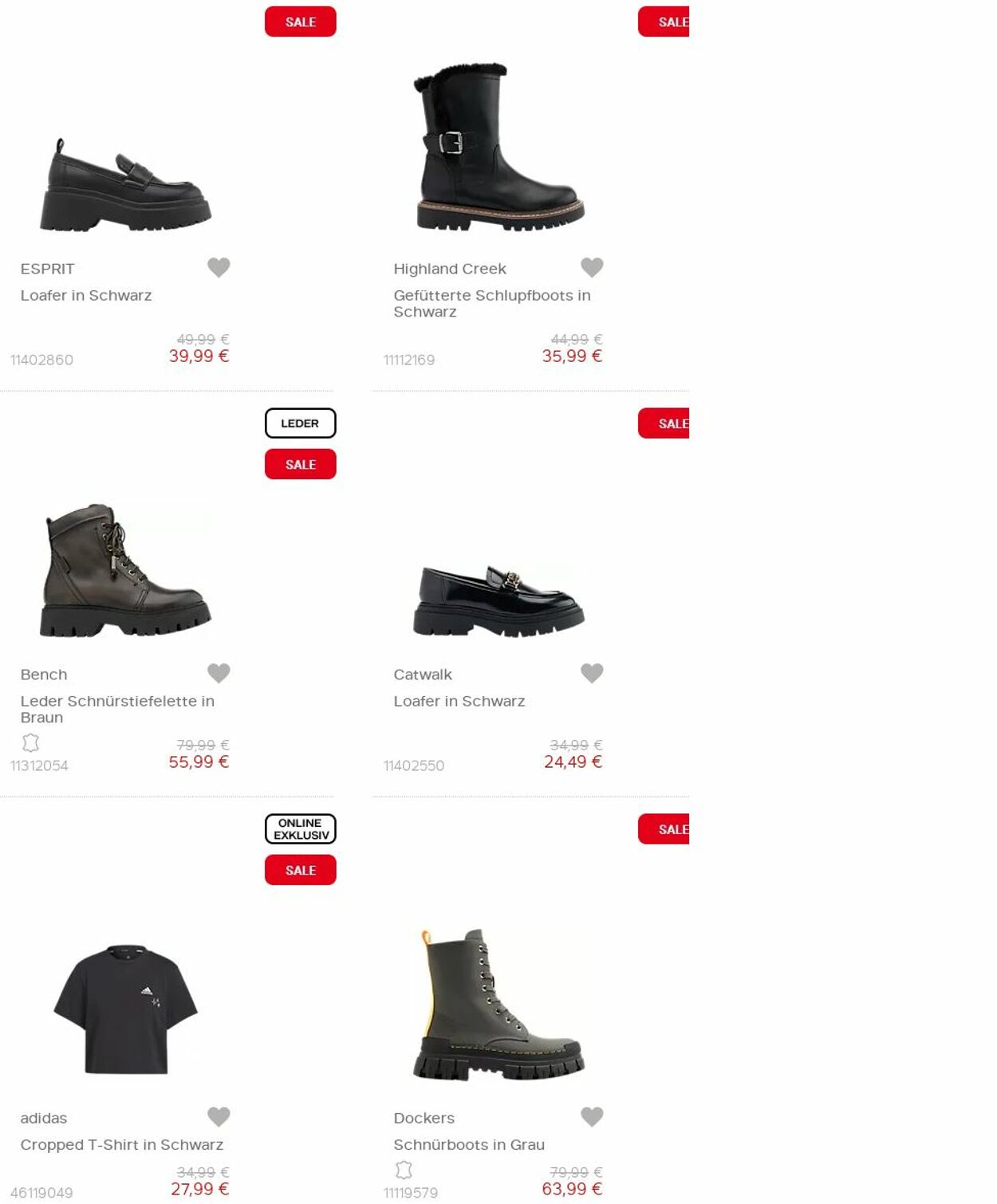 Prospekt Deichmann 01.01.2025 - 16.01.2025