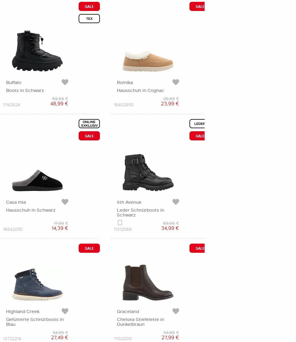 Prospekt Deichmann 01.01.2025 - 16.01.2025