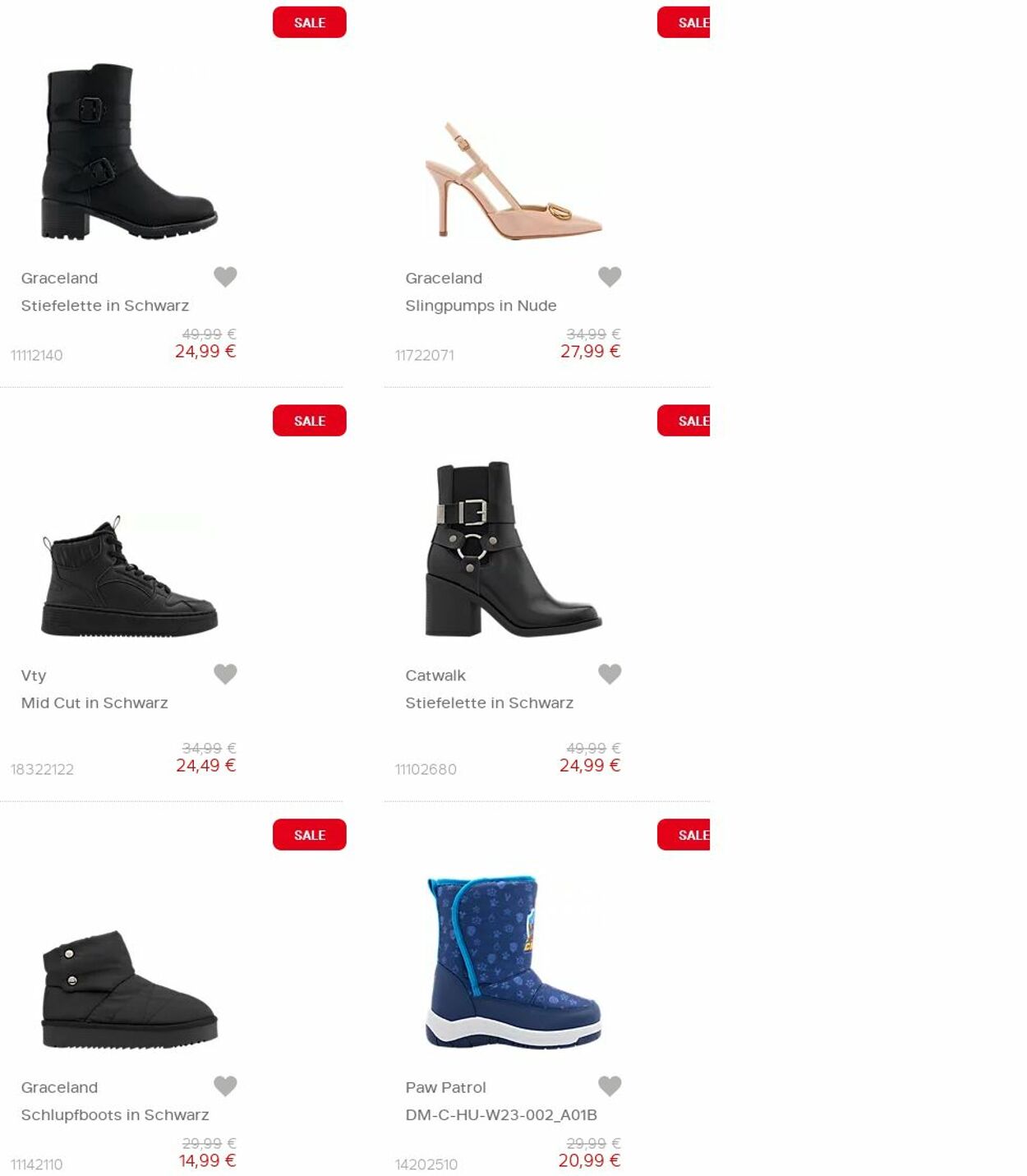 Prospekt Deichmann 01.01.2025 - 16.01.2025