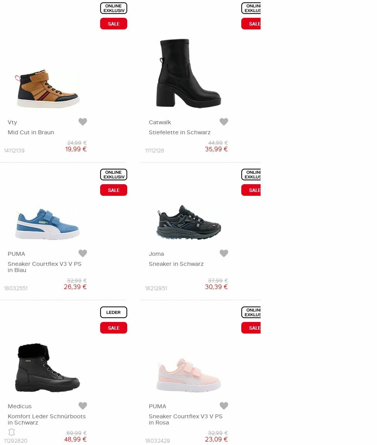 Prospekt Deichmann 01.01.2025 - 16.01.2025