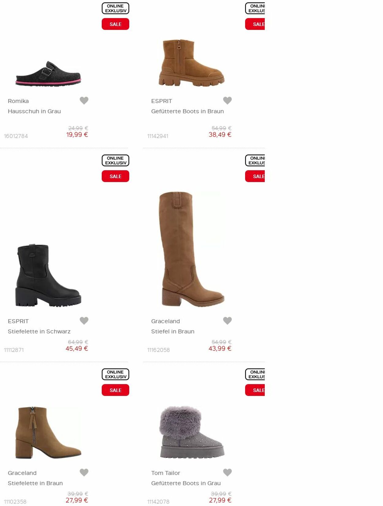 Prospekt Deichmann 01.01.2025 - 16.01.2025