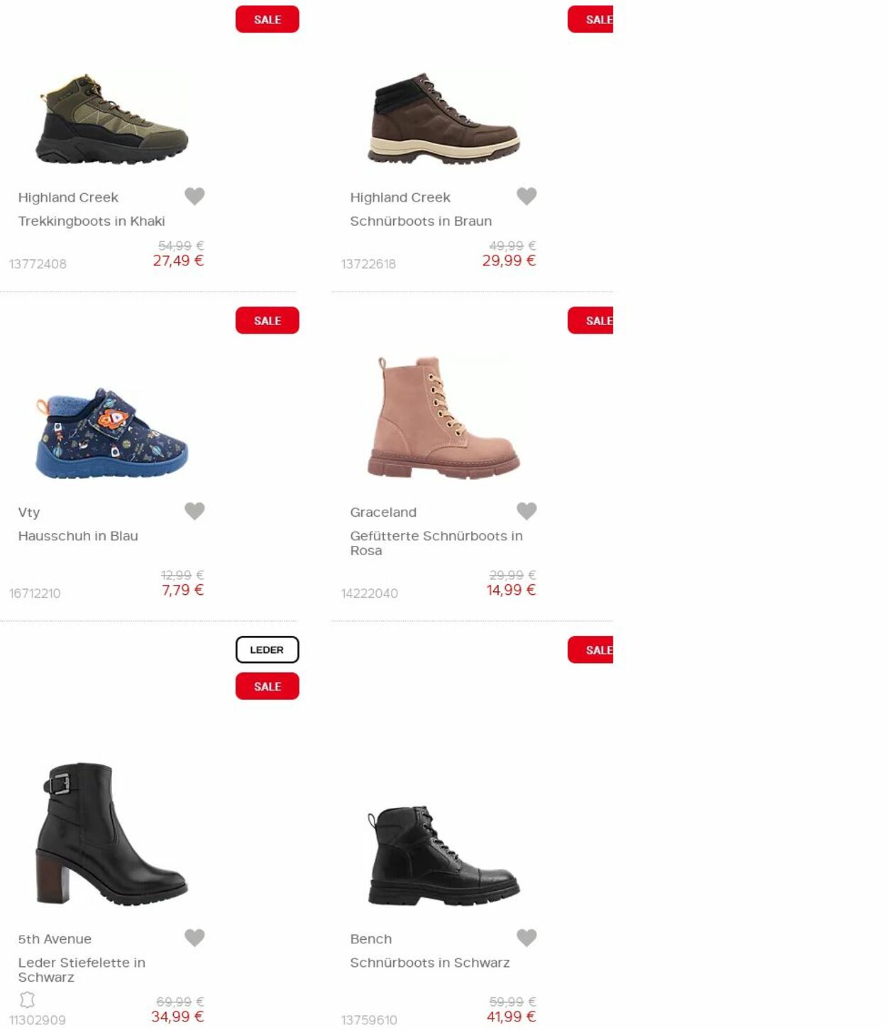 Prospekt Deichmann 01.01.2025 - 16.01.2025