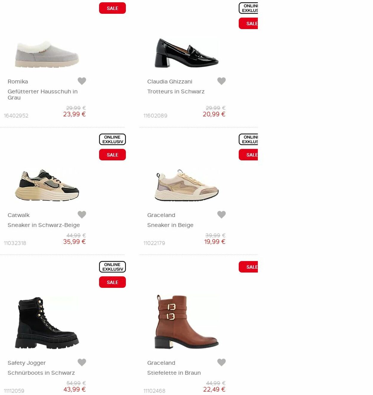 Prospekt Deichmann 01.01.2025 - 16.01.2025