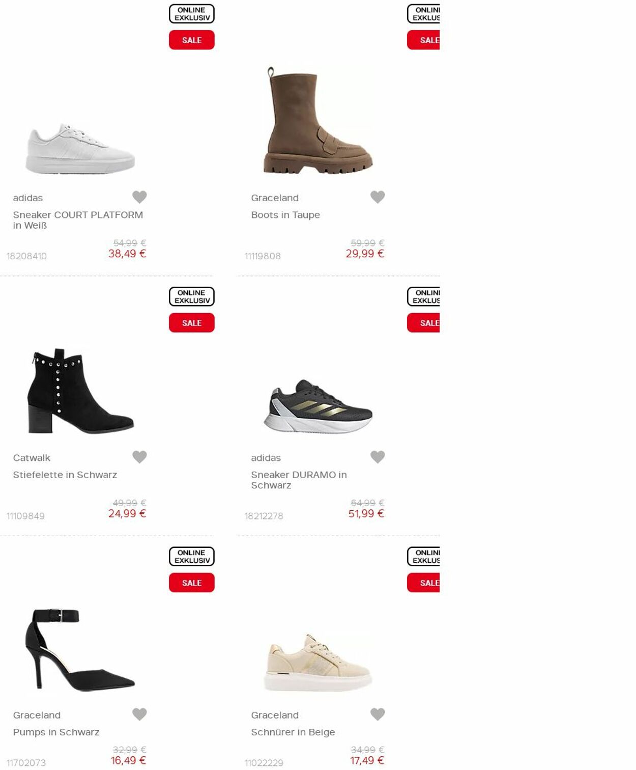 Prospekt Deichmann 01.01.2025 - 16.01.2025