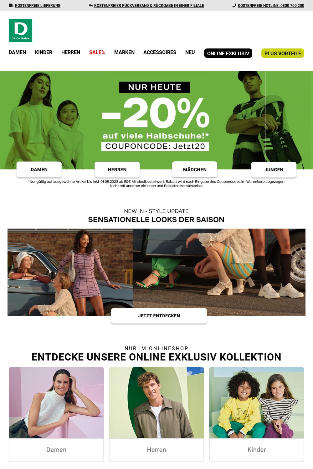 Prospekt Deichmann 01.05.2023 - 16.05.2023