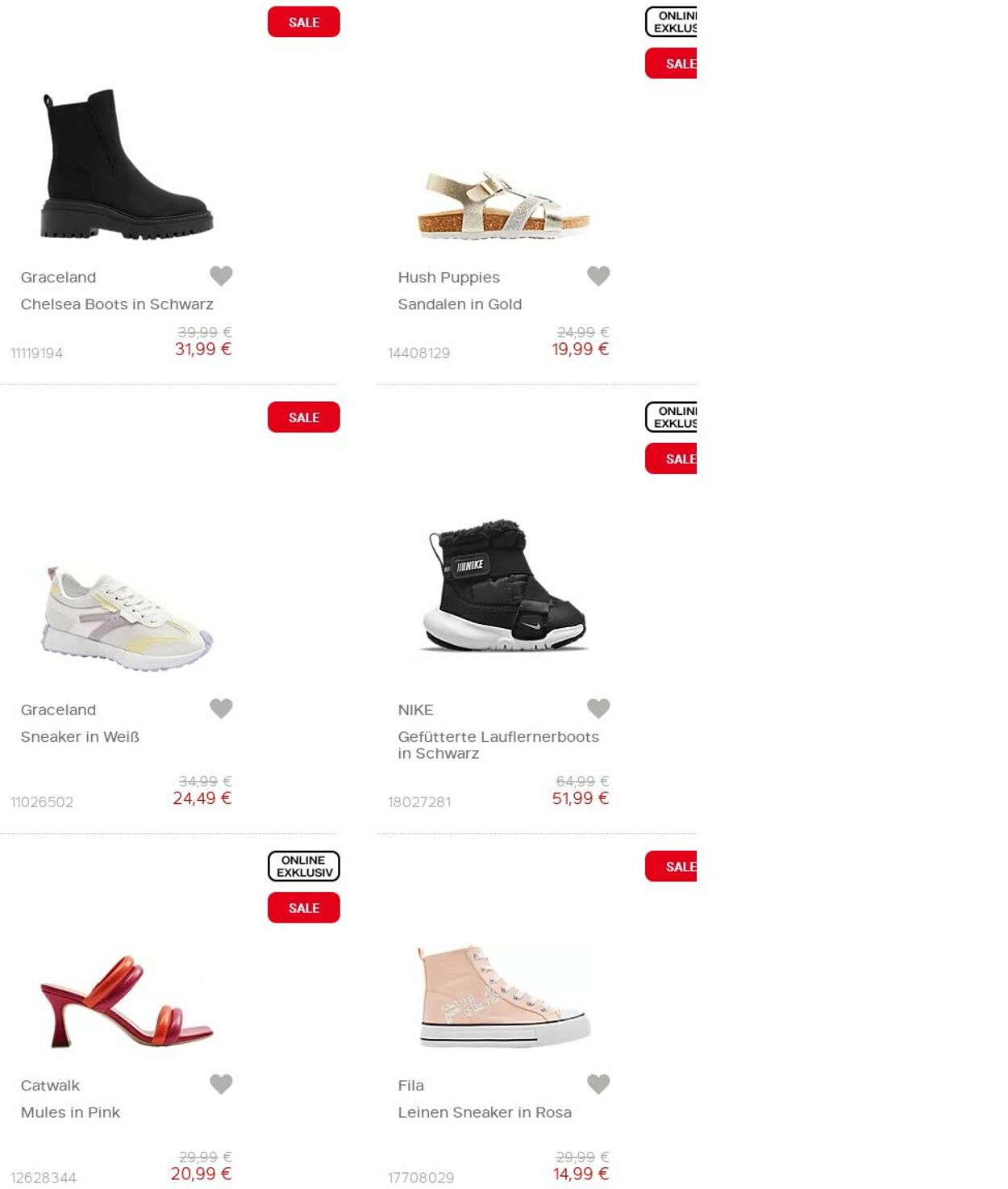 Prospekt Deichmann 16.04.2024 - 30.04.2024