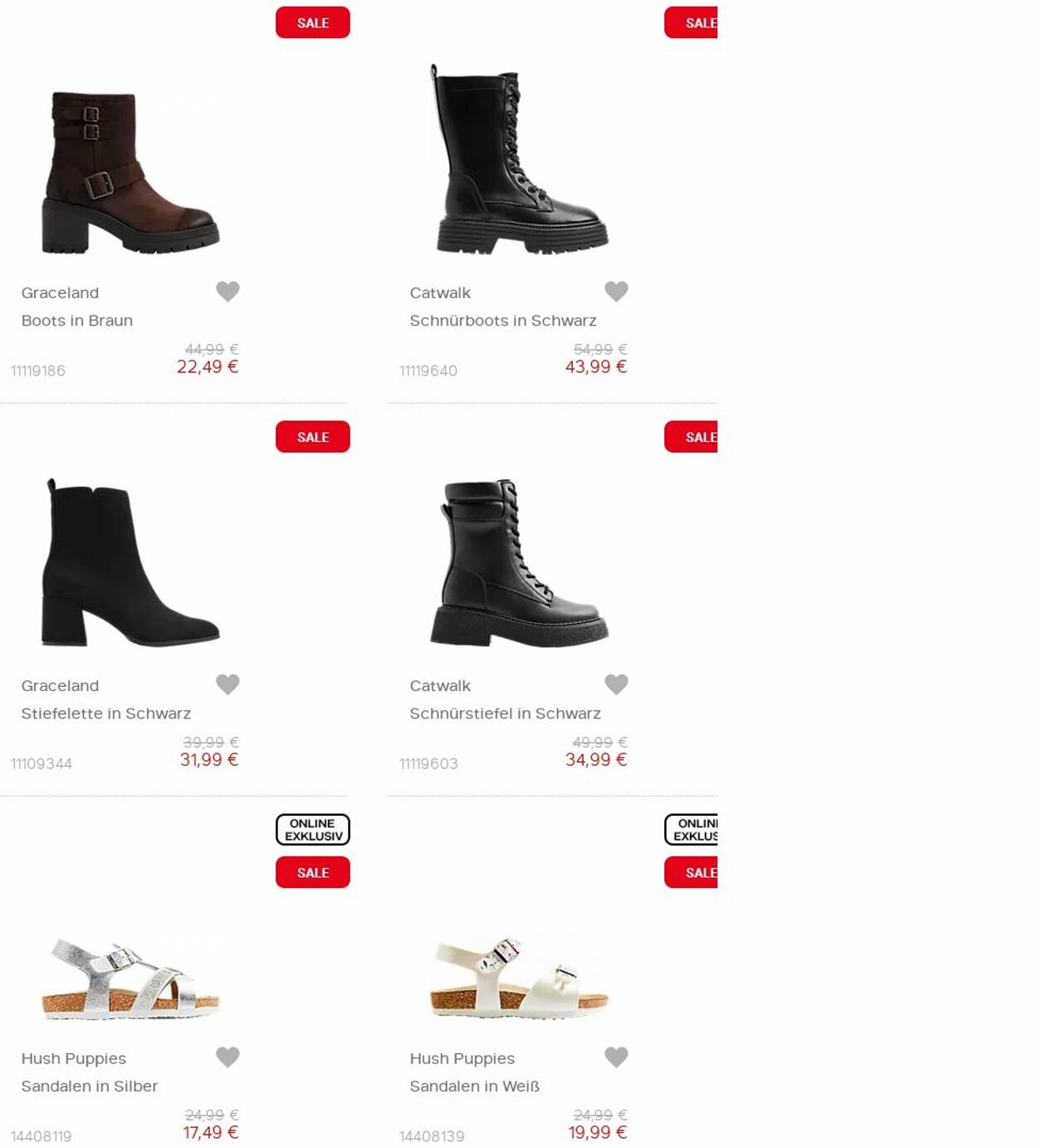 Prospekt Deichmann 16.04.2024 - 30.04.2024