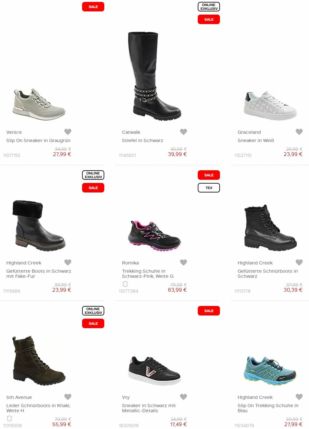 Prospekt Deichmann 01.10.2022 - 16.10.2022