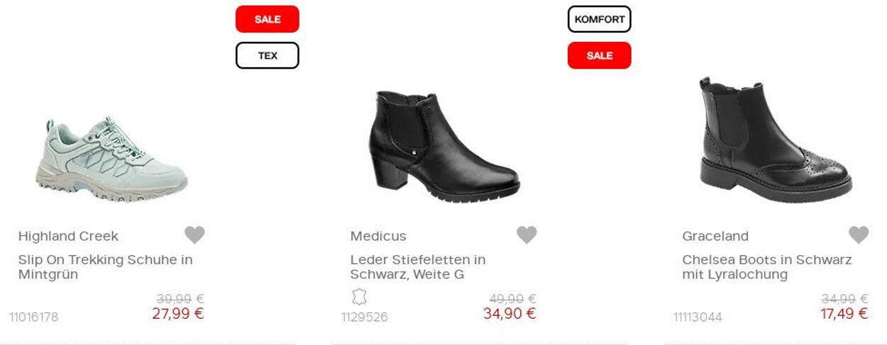 Prospekt Deichmann 01.10.2022 - 16.10.2022