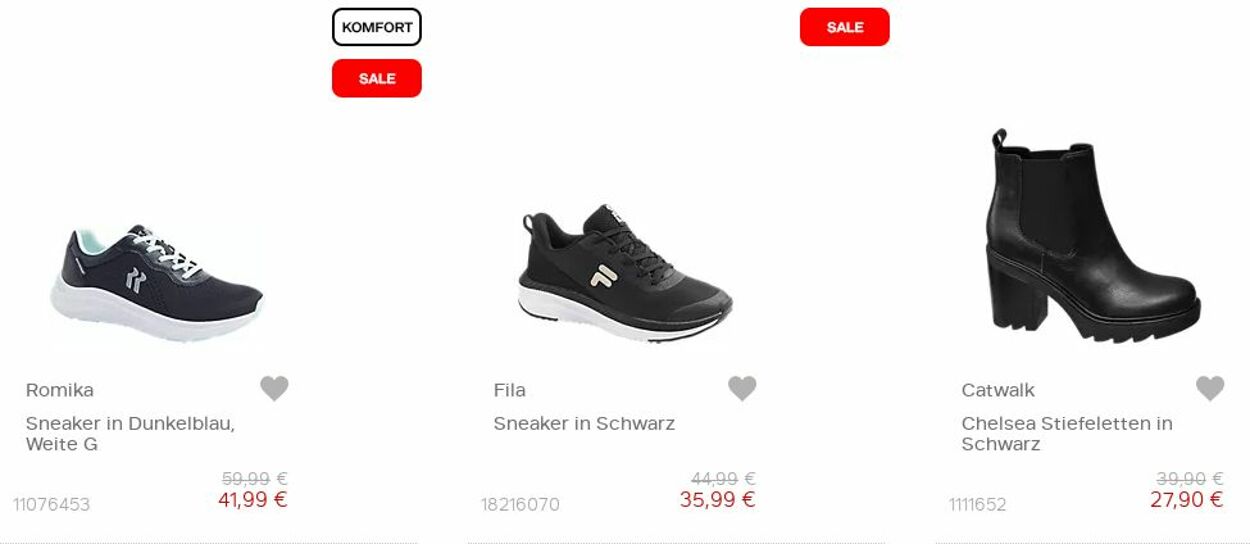 Prospekt Deichmann 01.10.2022 - 16.10.2022