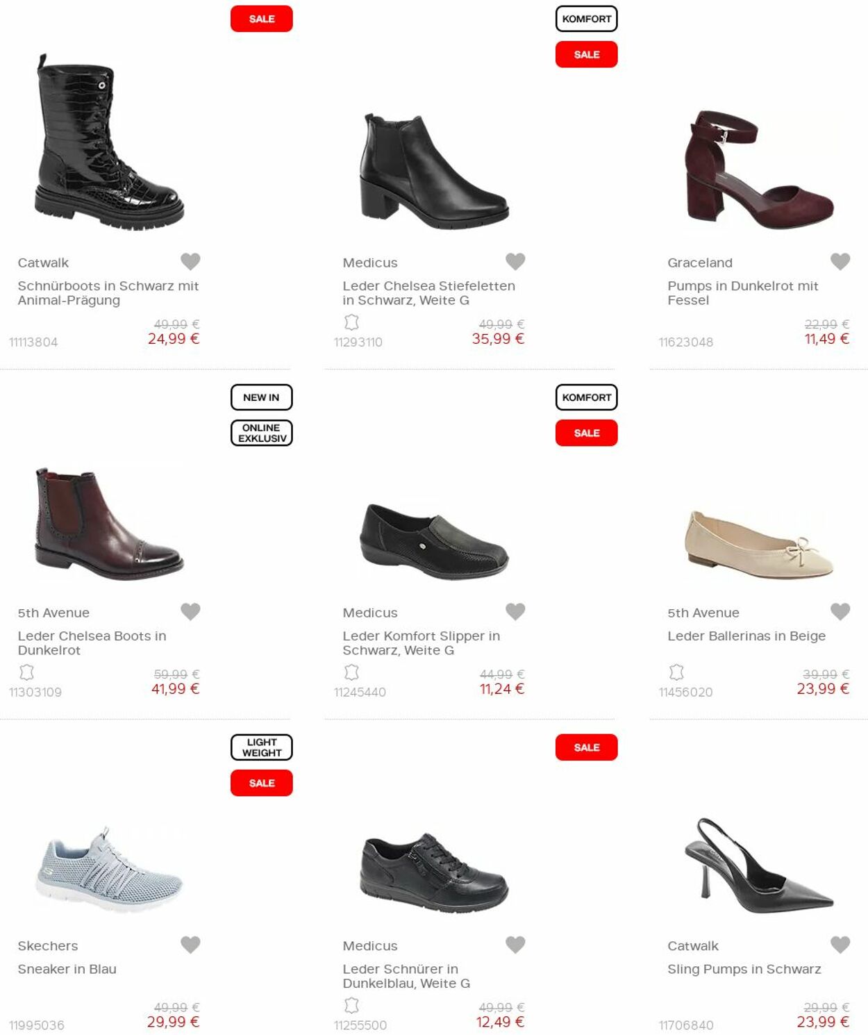 Prospekt Deichmann 01.10.2022 - 16.10.2022