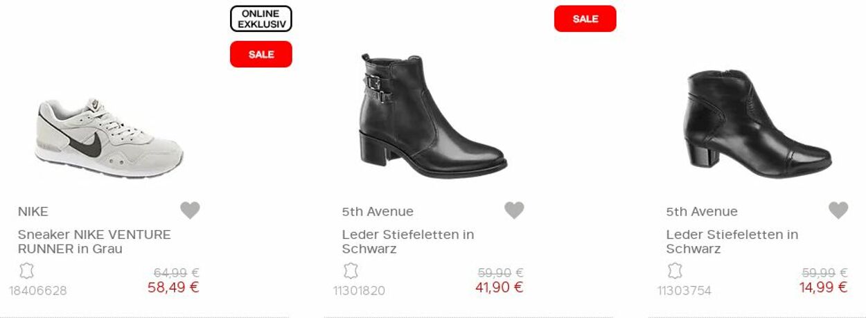 Prospekt Deichmann 01.10.2022 - 16.10.2022