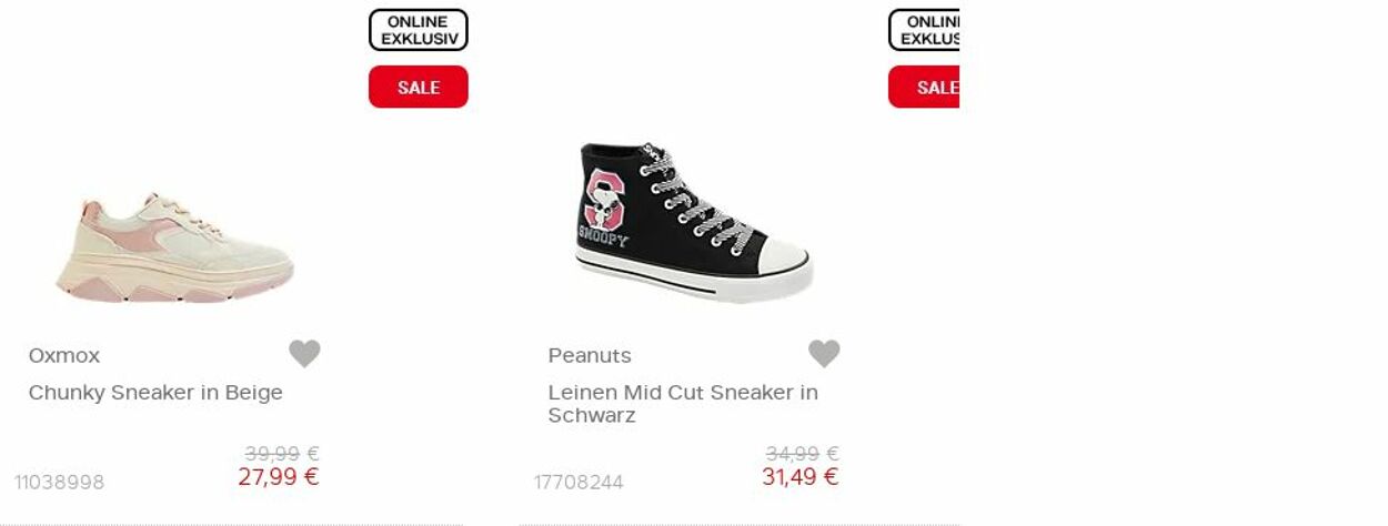 Prospekt Deichmann 01.06.2023 - 16.06.2023