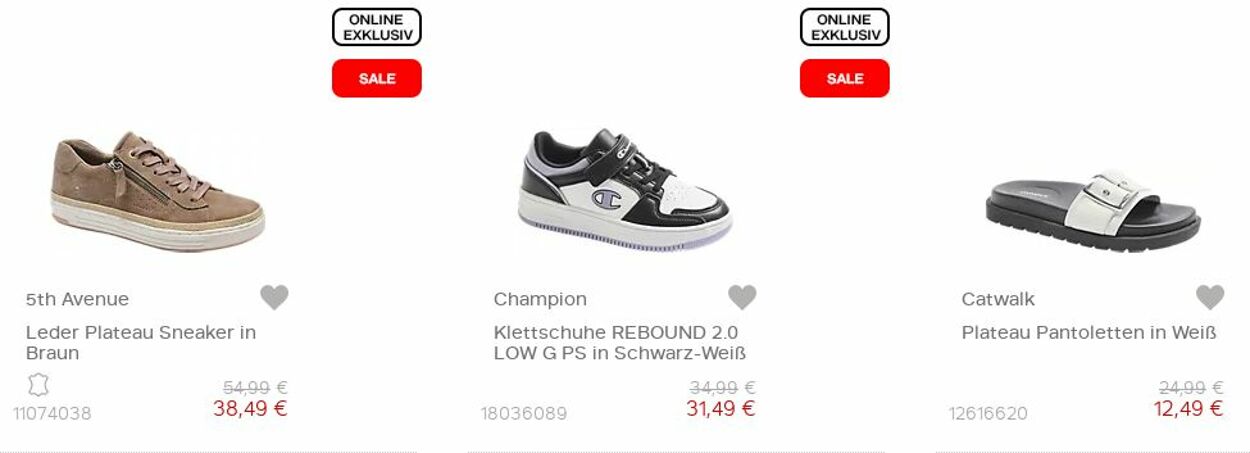 Prospekt Deichmann 08.08.2022 - 21.08.2022