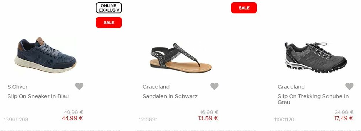 Prospekt Deichmann 18.07.2022 - 31.07.2022