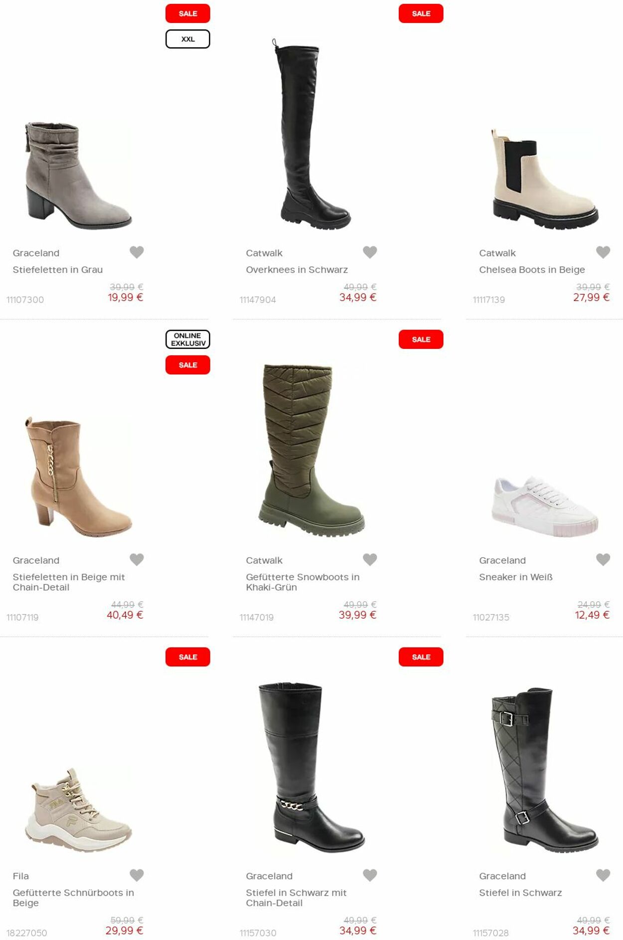 Prospekt Deichmann 16.01.2023 - 31.01.2023