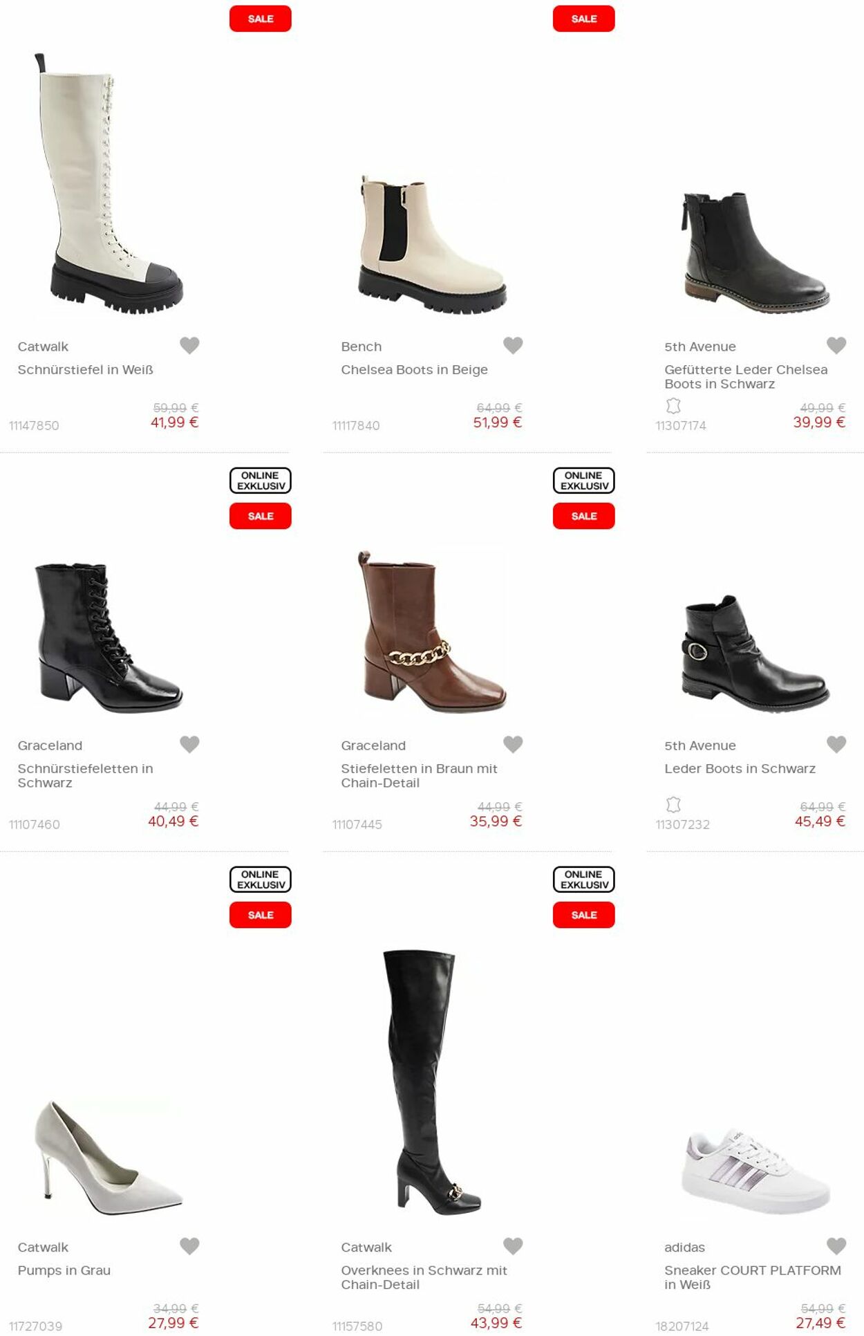 Prospekt Deichmann 16.01.2023 - 31.01.2023