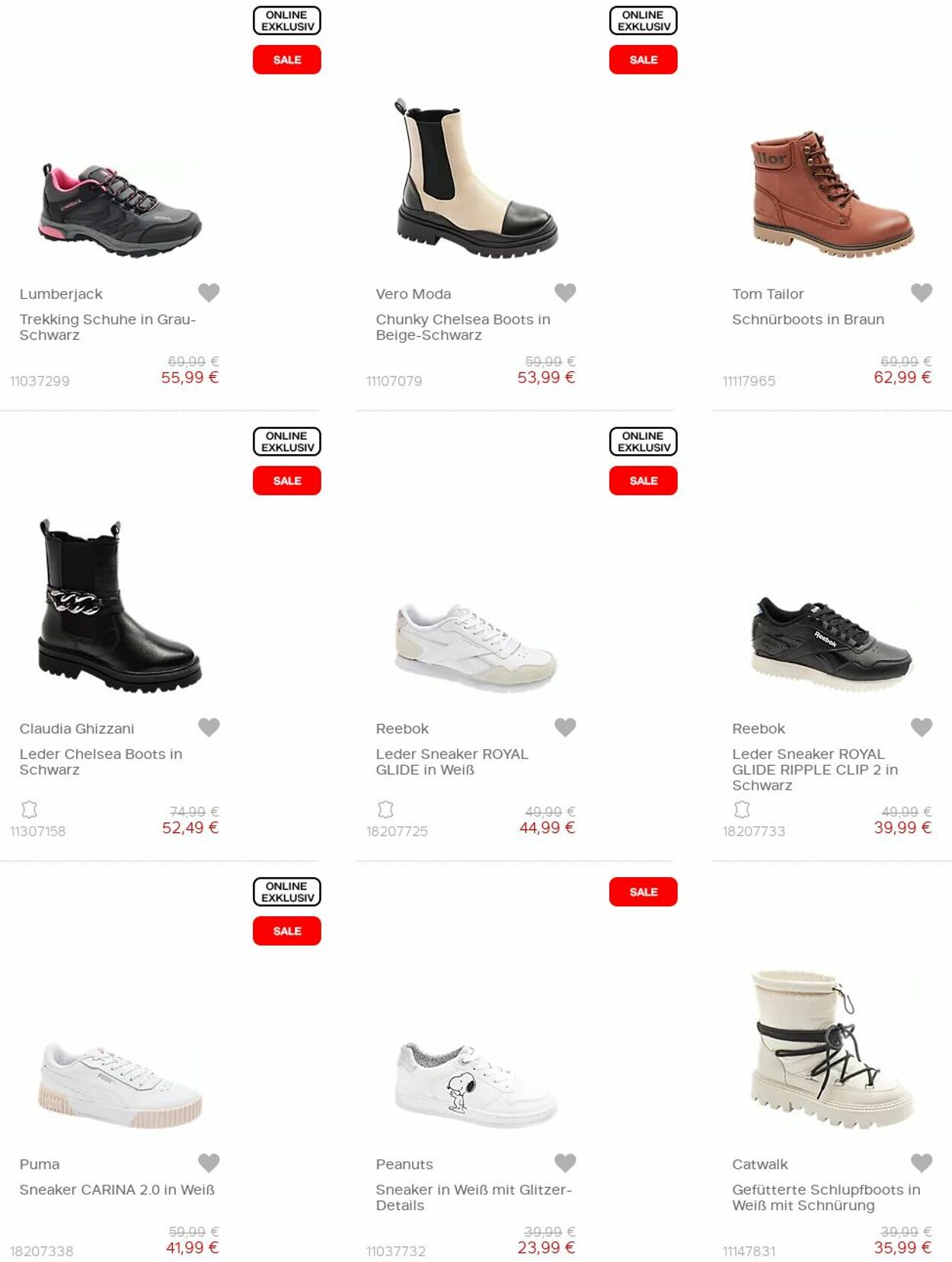 Prospekt Deichmann 16.01.2023 - 31.01.2023