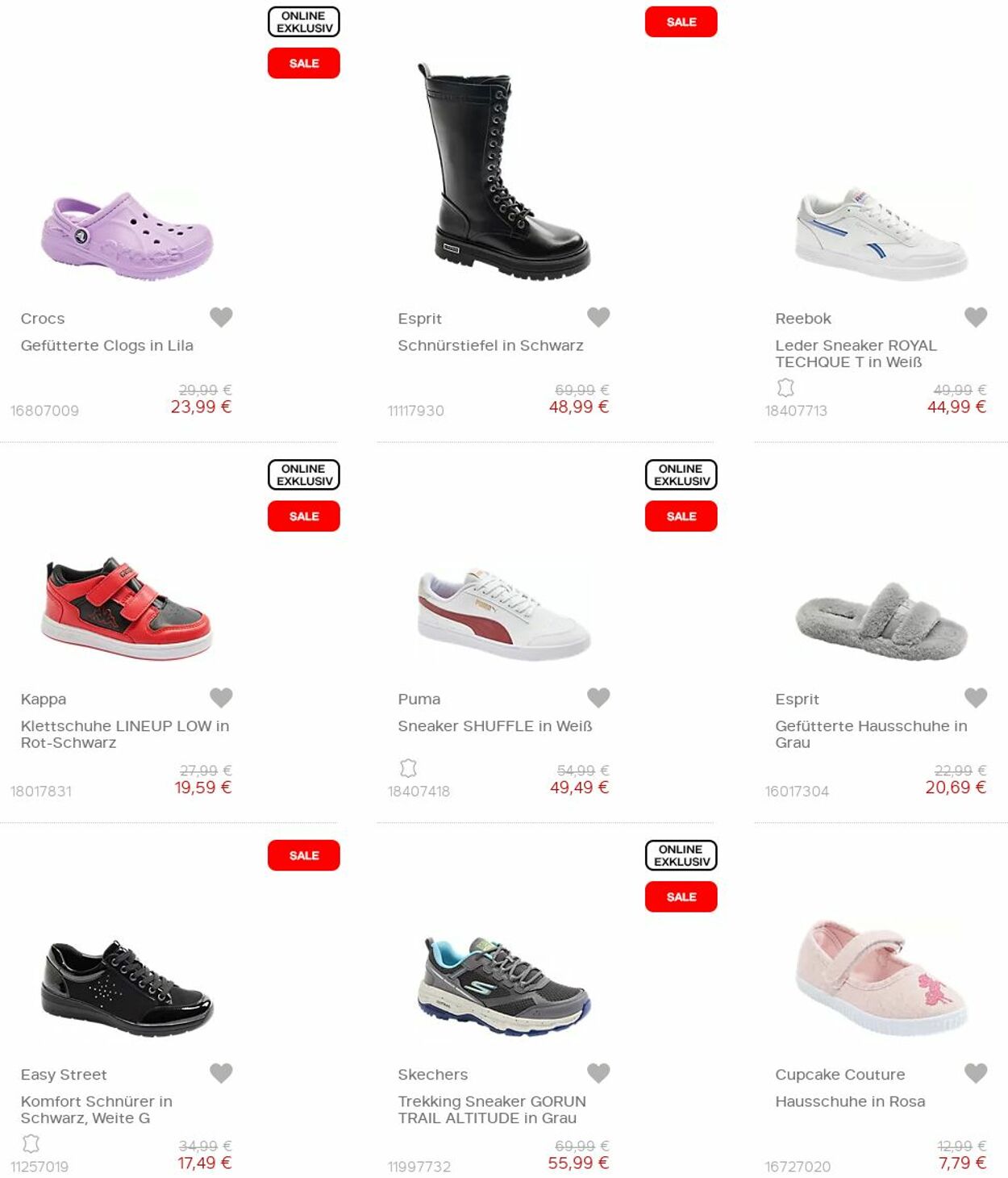 Prospekt Deichmann 16.01.2023 - 31.01.2023