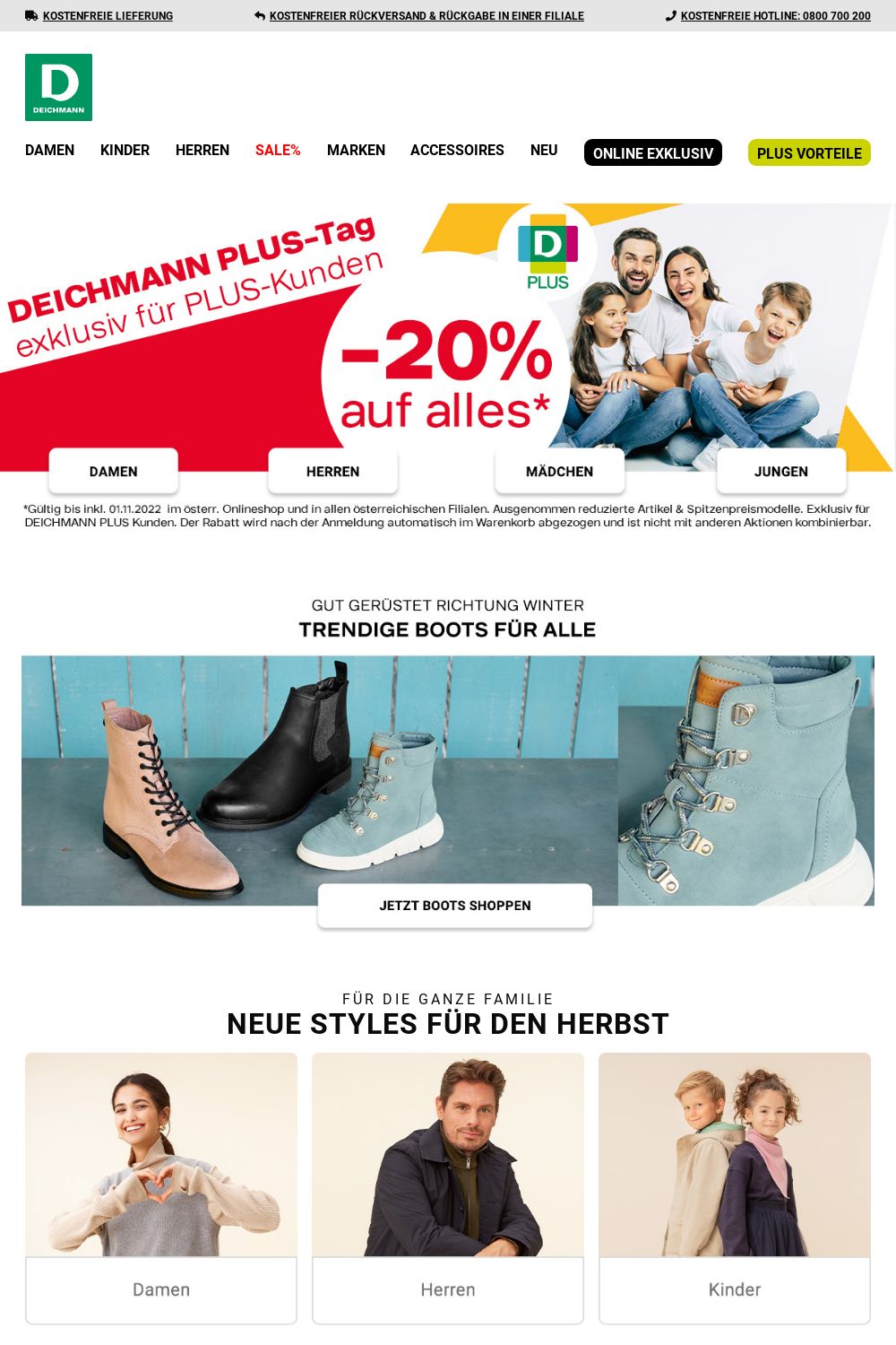 Prospekt Deichmann 01.11.2022 - 16.11.2022