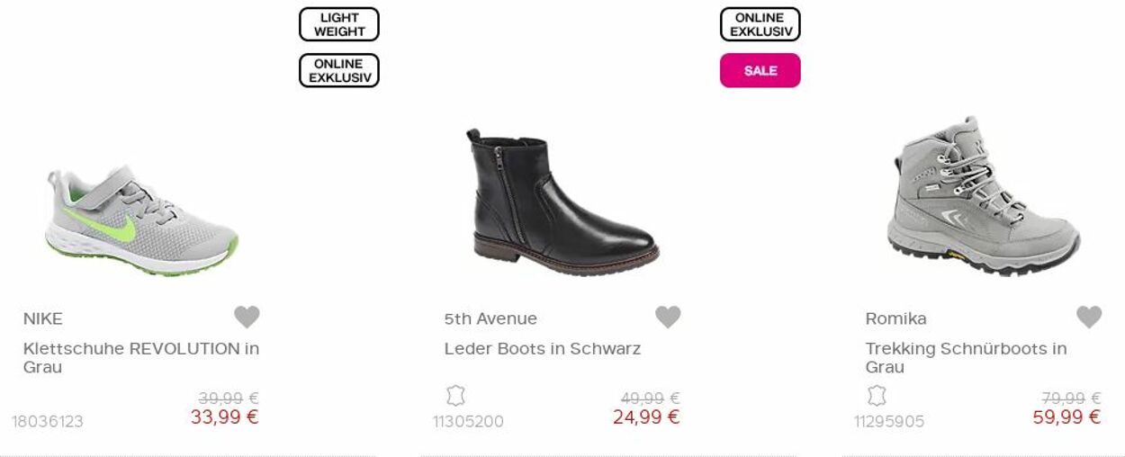 Prospekt Deichmann 01.11.2022 - 16.11.2022