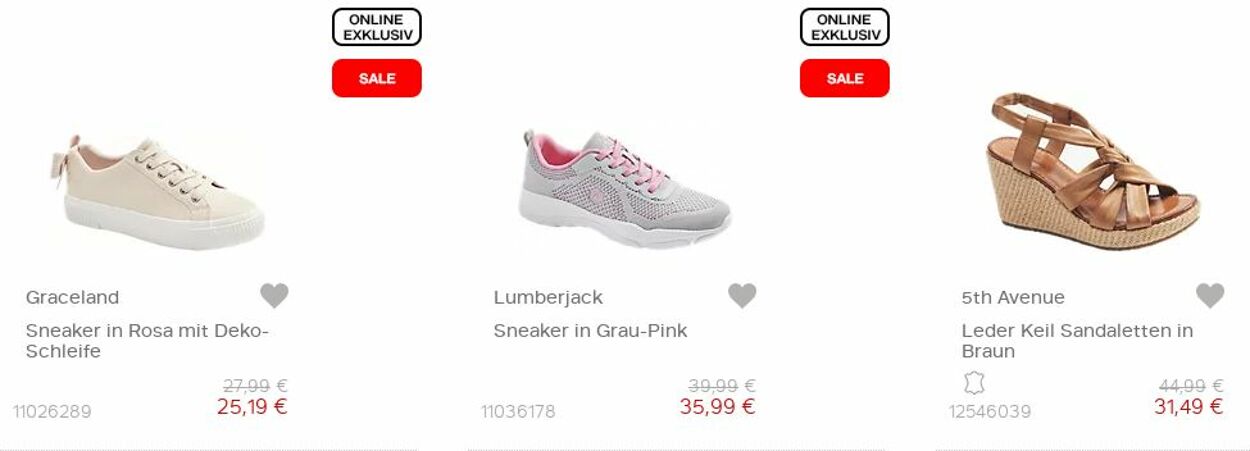 Prospekt Deichmann 25.07.2022 - 07.08.2022