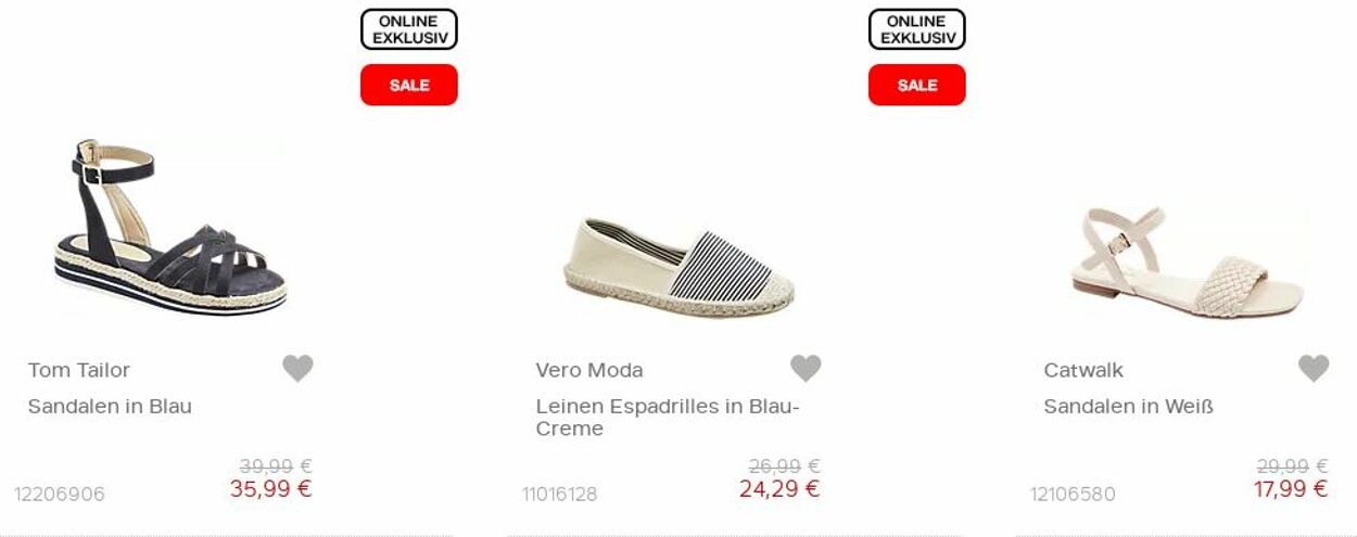 Prospekt Deichmann 27.06.2022 - 10.07.2022