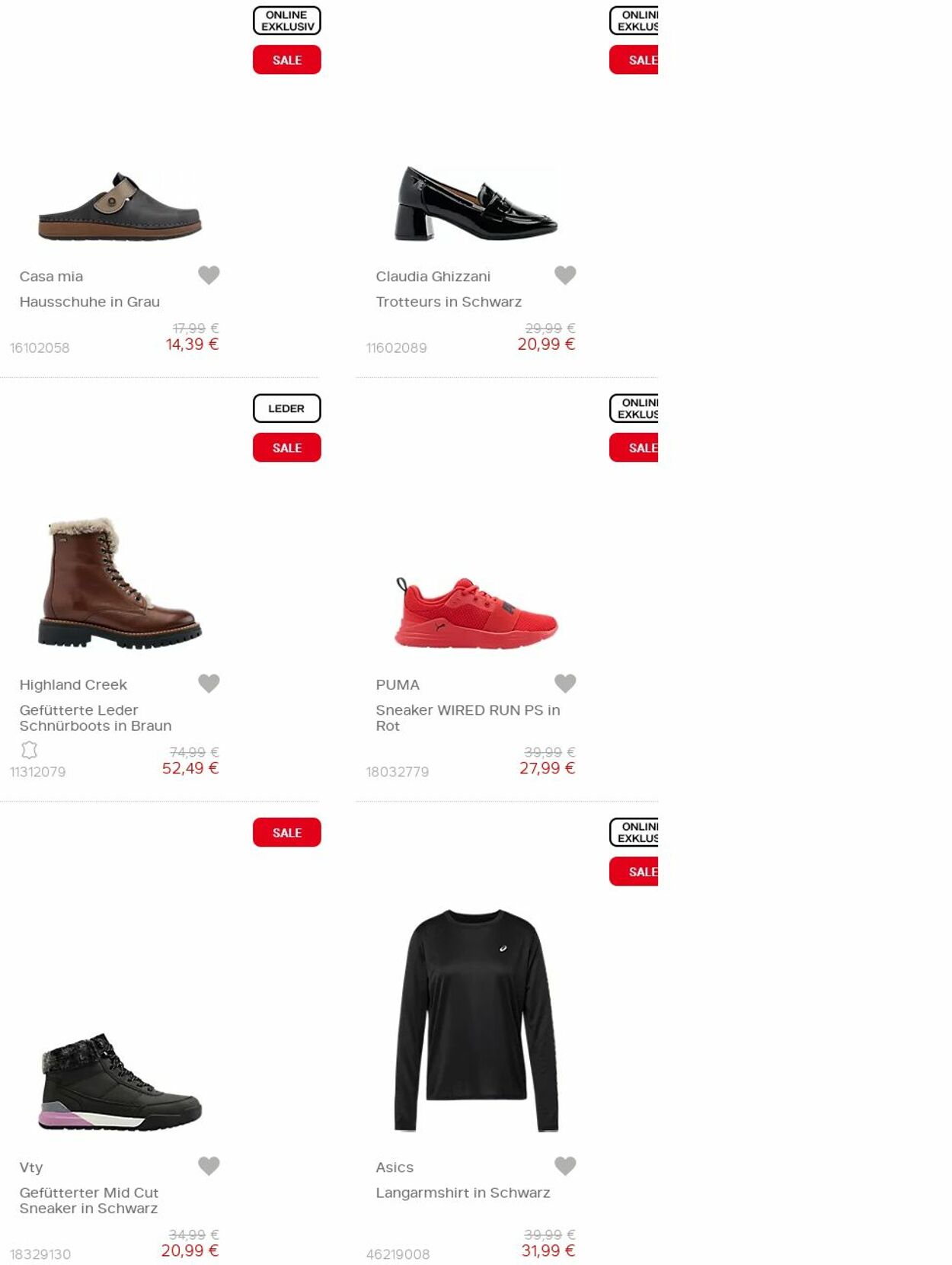 Prospekt Deichmann 16.01.2025 - 31.01.2025